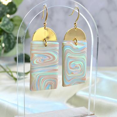 Retro Collection - Handmade Polymer Clay Earrings, Six Different Styles Available 