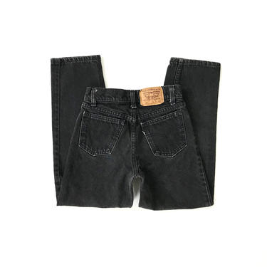 XXS Levi's 550 Black Jeans / Size 21 