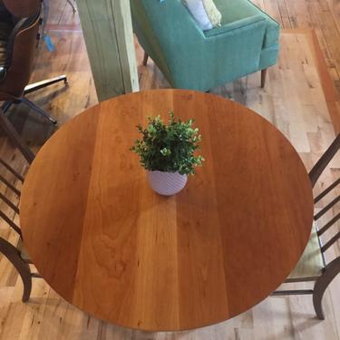 Repurposed Room &#038; Board Round Dining Table
