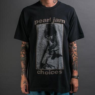 Vintage 1992 Pearl Jam Choices T-Shirt 