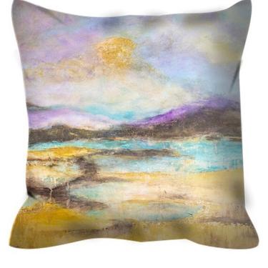 Ocean Sunset Coastal Outdoor Pillow ~ Coastal Décor ~ Throw Outdoor Pillow ~ Ocean Decorative Pillows ~ Home Interior ~ Beach House Decor 