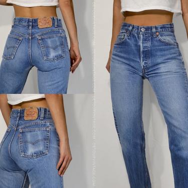 Vintage Levi&#39;s 501 Jeans, 27.5” by shopdetourvintage