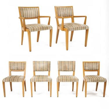 Set of 6 Edward Wormley, Drexel Precedent Chairs