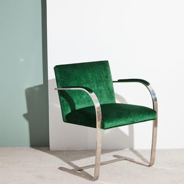 BRNO Flat Bar Chair in Green