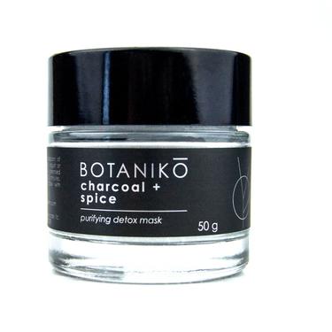 BOTANIKO - CHARCOAL + SPICE FACE MASK