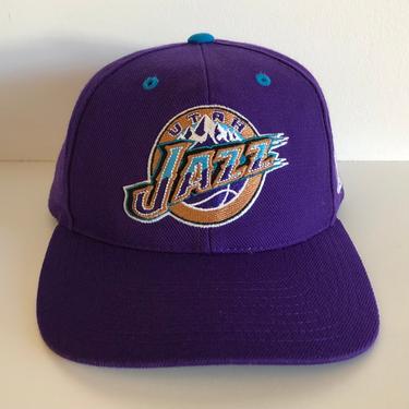 Logo Athletic Utah Jazz Purple Snapback