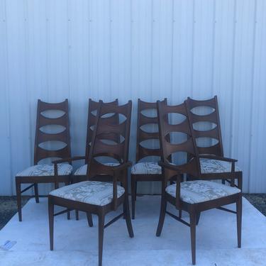 Mid Century Kent Coffey Perspecta Dining Chairs 6