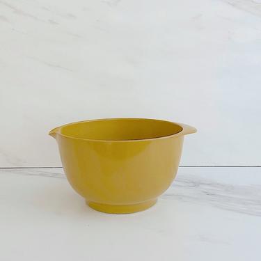 Vintage Mid Century Modern LG Mepal Service Rosti of Denmark Unusual Green Color Space Age Plastic 3L Mixing Bowl Danish Design 1960s 1970s 