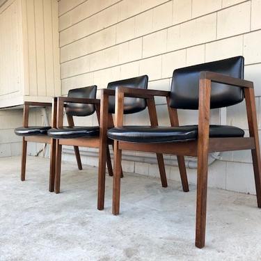 Midcentury Arm/Lounge Chairs by Gunlocke