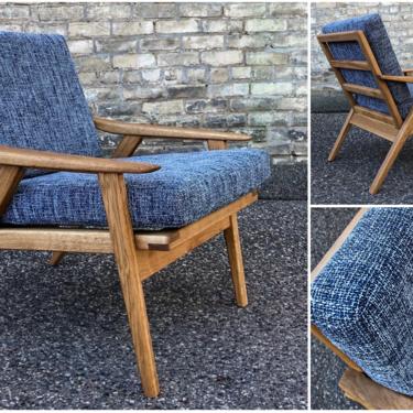 Made In Minnesota: Wood Frame Easy Chair 