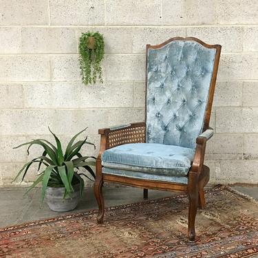 LOCAL PICKUP ONLY ----------- Vintage Velvet Chair 