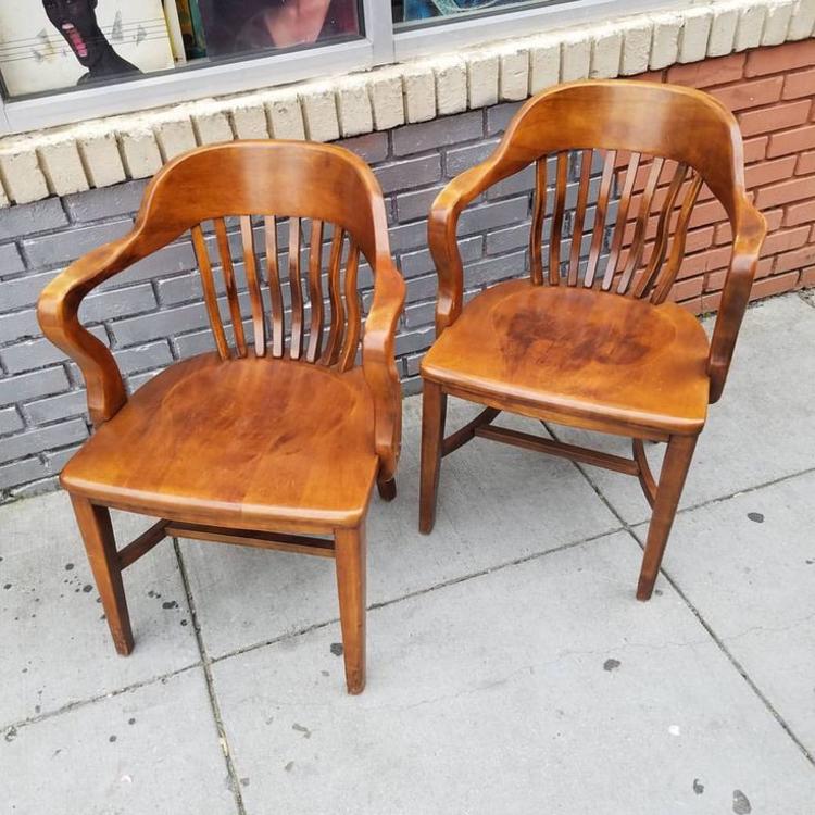 SOLD. Maple Chairs.