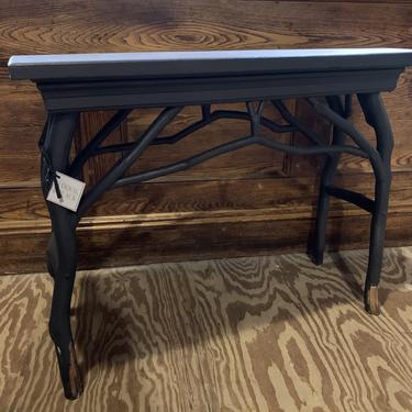 Black Tree Branch Console Table