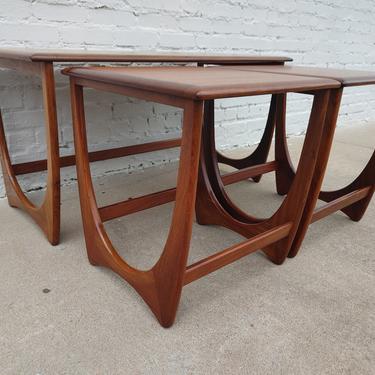 Mid Century Modern G Plan Coffee Table and Nesting Set 