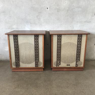 Mid Century Modern Cabinets by Altec (for 15&quot; speakers)