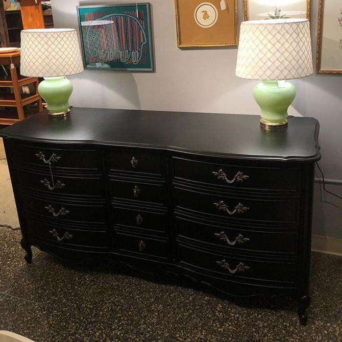 Beautiful Black French Provincial Dresser 550 From Miss Pixies Of