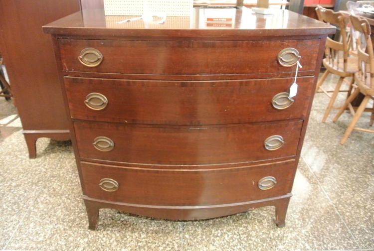 4 drawer mahogany chest - $250