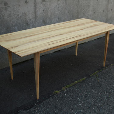 Modern Dining Table, Custom Dining Table, Modern Hardwood Dining Table, Modern Table (Shown in Myrtle) 