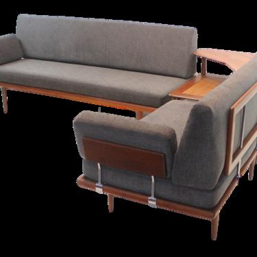 Scandinavian Modern “Minerva” Living Room Suite Designed by Peter Hvidt