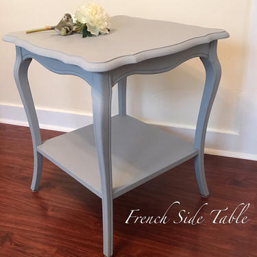 SOLD! Sweet French Side Table by CalVintageDesigns