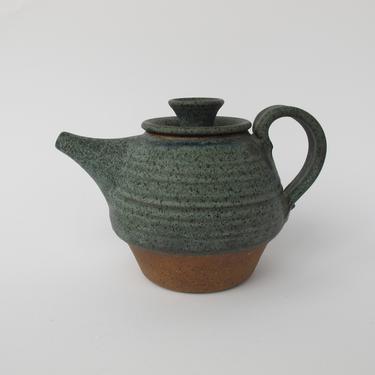 Ceramic Blue Glazed Tea Pot 