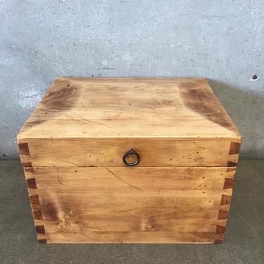 Hinged Wood Box