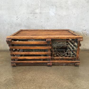Old Wood Lobster Trap