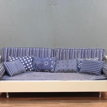 Indigo &amp; Cane Daybed With Trundle – ONLINE ONLY
