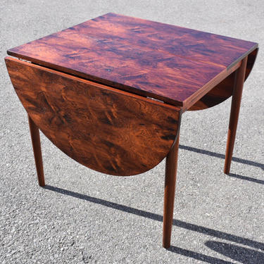 Rosewood Drop Leaf Dining Table 