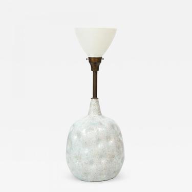 Marcello Fantoni Dimpled Ceramic Lamp  (HOLD)