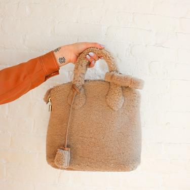 Louis Vuitton Shearling Lock It Pulsion Handbag