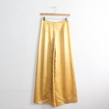 Gold Satin Glamour Pants 