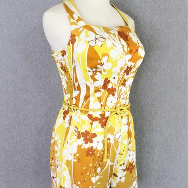 1960's - Cole of California - Pin Up - Rockabilly - One-Piece - Bathing Suit - Romper - Estimated size S/M 