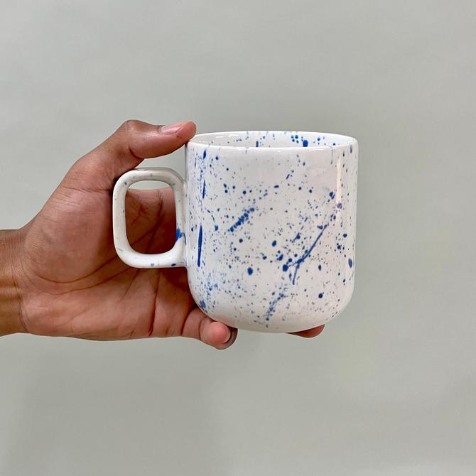 Ceramic Mug (Pottery, cup, stoneware, handmade, coffee, matte, cup) 