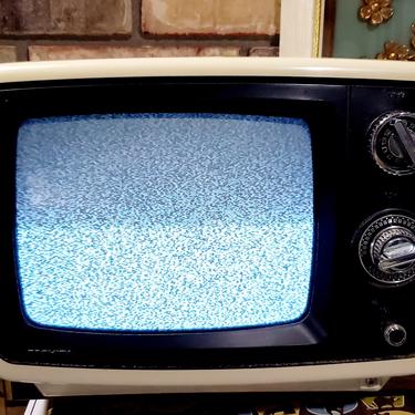 Vintage Television TV Set Portable 