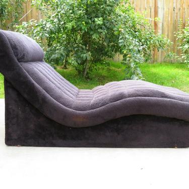 VTG 1973 Mid Century MOD WAVE CHAISE LOUNGE CHAIR Daybed ADRIAN PEARSALL Retro
