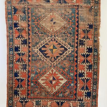 Hand-knotted Caucasian Rug