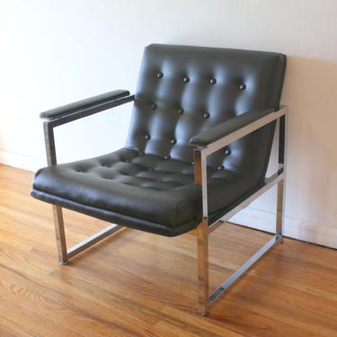 Mid Century Modern Mile Baughman Style Arm Chair