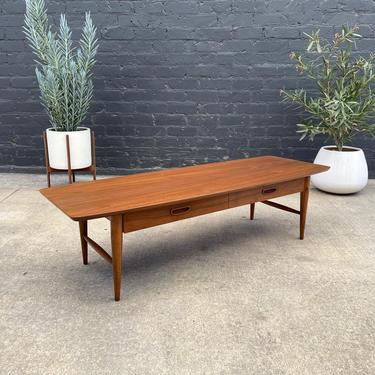 Mid-Century Modern Walnut Coffee Table by Lane Furniture, c.1950’s 