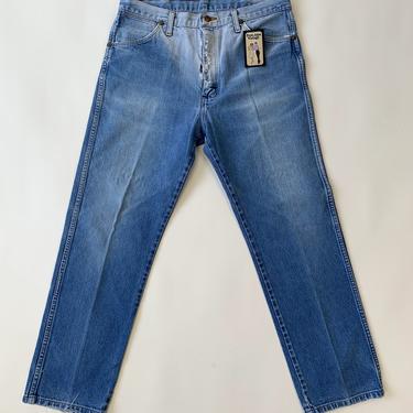 Bleached Top Light Wash Wranglers