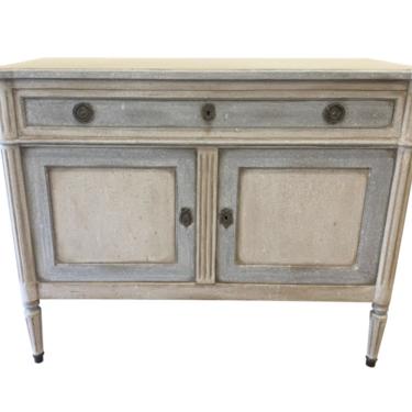 Louis XVI Style Painted Commode Buffet - Early 20th C