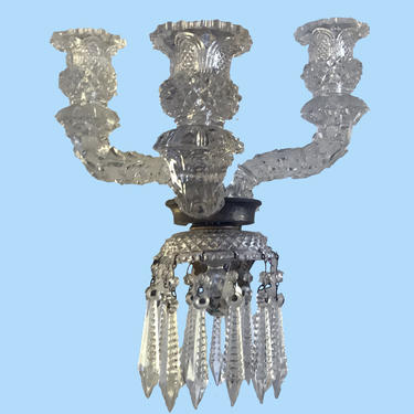 Crystal Candle Sconce