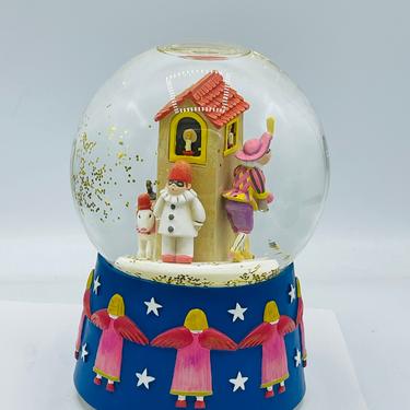 Dept 56 Musical Snow Globe Minstrels Angels &quot;Teach the World to Sing&quot; Vintage 