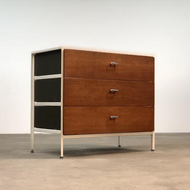 George Nelson | Steel Frame Chest by Herman Miller | Mid Century 
