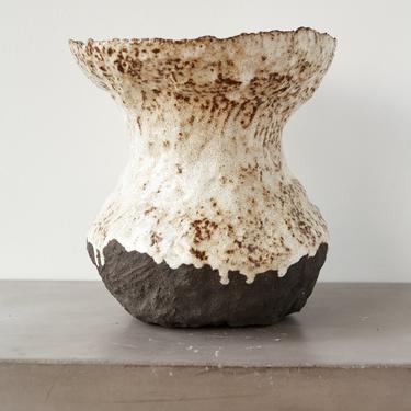 Jojo Corväiá Carved Ceramic Vase, V-1130