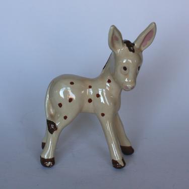 vintage donkey figurine 