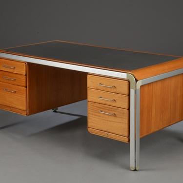 Custom Desk by Arne Jacobsen for Fritz Hansen for the Danish National Bank