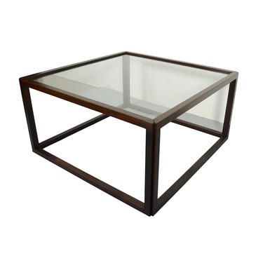 Kai Kristiansen Coffee Table, Rosewood Cube Table Danish Modern 