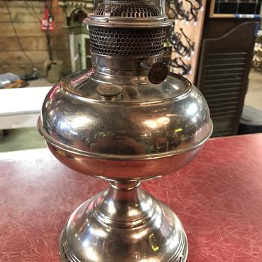 Vintage 1890’s Bradley & Hubbard kerosene lamp