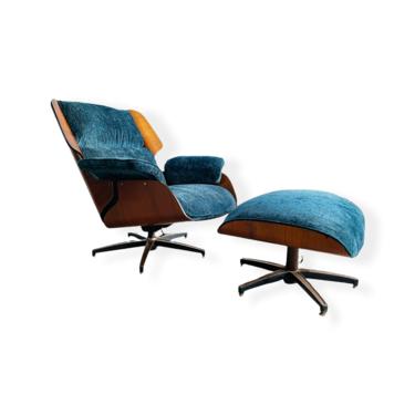 Kipp Stewart Lounge Chair & Ottoman by Drexel Declaration 